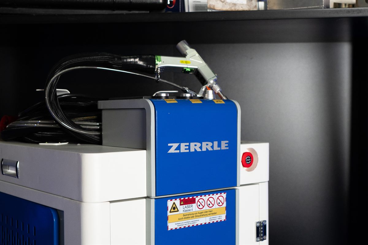 Appareil de soudage laser portatif de Zerrle à Augsbourg